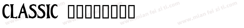 CLASSIC 66字体转换